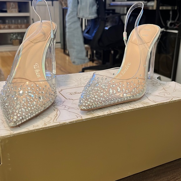 Aldo Shoes Aldo X Disney Glass Slipper Heels Poshmark
